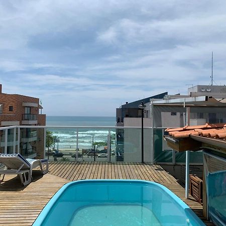 乌巴图巴Cobertura Premium Vista Pro Mar, Com Piscina公寓 外观 照片