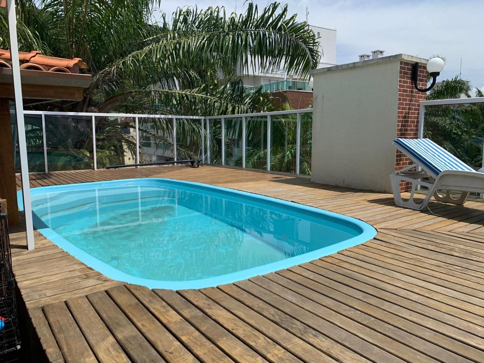 乌巴图巴Cobertura Premium Vista Pro Mar, Com Piscina公寓 外观 照片